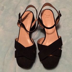 Black Platform Heels